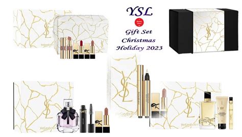 ysl holiday gift set 2023|YSL Holiday Gift Guide 2023: Luxury Picks for a Glamorous .